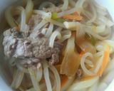 〆のうどんが最高♪野菜たっぷり肉豆腐作り方15写真