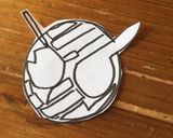 仮面ライダー ビルド キャラ弁作り方2写真