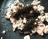 羅臼昆布佃煮肉みそ丼作り方5写真