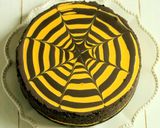 * スパイダー♡パンプキンチーズケーキ♪作り方11写真