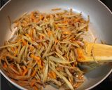 食物繊維に鉄分も！ごぼうのきんぴら♪作り方5写真