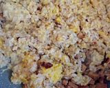 簡単なパラパラ自家製キムチの炒飯作り方6写真