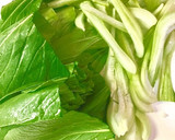 シャキシャキ☆青梗菜の塩にんにく炒め作り方3写真