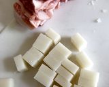 これだけランチ!餅と豚バラの韓国風作り方1写真