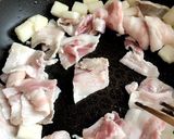 これだけランチ!餅と豚バラの韓国風作り方3写真