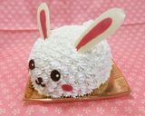 うさぎの立体ケーキ作り方13写真