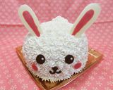 うさぎの立体ケーキ作り方14写真
