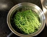 豆苗で菜飯作り方1写真