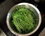 豆苗で菜飯作り方2写真