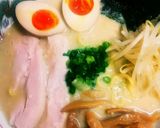 簡単!鶏白湯スープDE濃厚味噌ラーメン♪作り方4写真