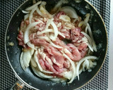 簡単節約☆豚こまと玉葱のこぶおろし煮。作り方4写真