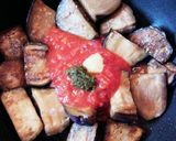 冷凍トマトと冷凍なすでスパゲティ♪作り方3写真