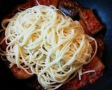 冷凍トマトと冷凍なすでスパゲティ♪作り方4写真