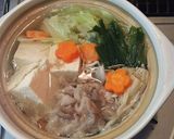 中身にワクワク♪巾着辛ラーメン鍋♪作り方6写真