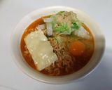 辛ラーメン チーズ＆卵のせ作り方3写真