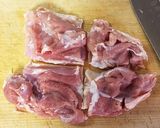鶏もも肉のバスク風煮込み作り方4写真