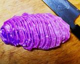 紫芋のカリカリきんぴら作り方2写真