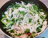 野菜とハムのバターしょうゆ炒め作り方3写真