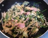 野菜とハムのバターしょうゆ炒め作り方4写真