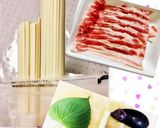 ♡野菜とお肉♡具沢山おつゆのつけうどん♪作り方1写真