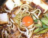簡単名古屋めし♪味噌煮込み風鍋焼きうどん作り方7写真