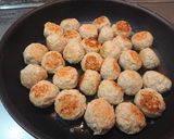 鶏団子の甘酢和え作り方3写真