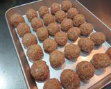鶏団子の甘酢和え作り方1写真