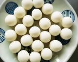 ほんのり甘い☆お月見団子作り方3写真