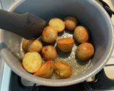 揚げジャガイモの南蛮煮（南蛮肉じゃが）作り方2写真