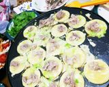 ❤️中秋名月☺️豚・卵ボール焼き❤️作り方3写真
