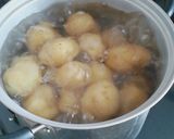 お月見コロッケ※卵不使用作り方1写真