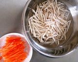 牛肉入りのきんぴら作り方1写真
