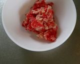 牛肉入りのきんぴら作り方2写真