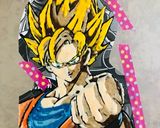 ドラゴンボール♡キャラチョコ♡ケーキ作り方3写真
