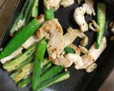 オクラととりの胸肉の簡単ソテー(^^)作り方3写真