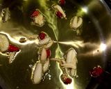 わさび菜と秋みょうがのペペロンチーノ作り方2写真