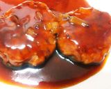 簡単☆ふっくらジューシー煮込みハンバーグ作り方8写真