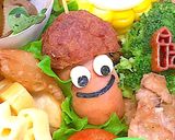 運動会お弁当 おかず盛り合わせ作り方6写真