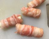 豚バラ肉と白ネギのトントン巻き作り方1写真