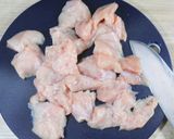 鶏むね肉の中華レモン炒め。作り方2写真