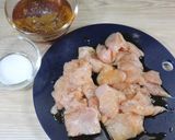 鶏むね肉の中華レモン炒め。作り方3写真