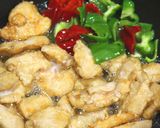 鶏むね肉の中華レモン炒め。作り方5写真