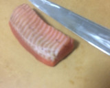 余った？スモークサーモン冷凍保存法作り方1写真