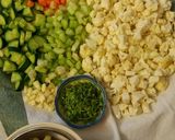 イラン料理 トルシー(野菜の酢漬け)作り方2写真