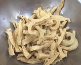干し筍の油炒め(高知県旧吾北村の郷土食)作り方4写真