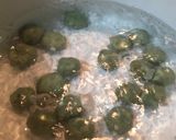 豆腐入りでヘルシー！よもぎのみたらし団子作り方5写真