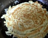 たれソースのねぎチーズお好み焼き作り方6写真