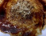 たれソースのねぎチーズお好み焼き作り方8写真