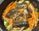 いわしの蒲焼缶でおいし～っ炊込みごはん♪作り方5写真