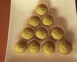簡単★抹茶のカップケーキツリー作り方6写真